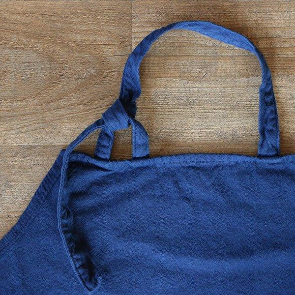 Japanese Indigo Dyeing Apron made in Kurashiki - Nagamochi Shop