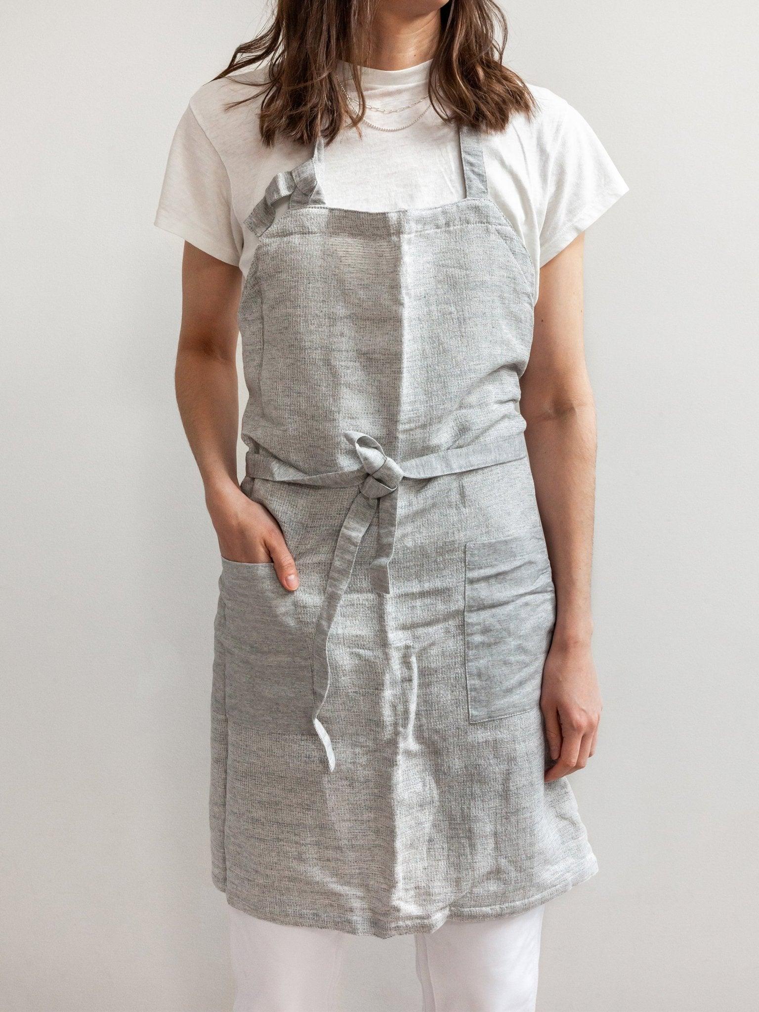 MOKU Linen Apron - Nagamochi Shop
