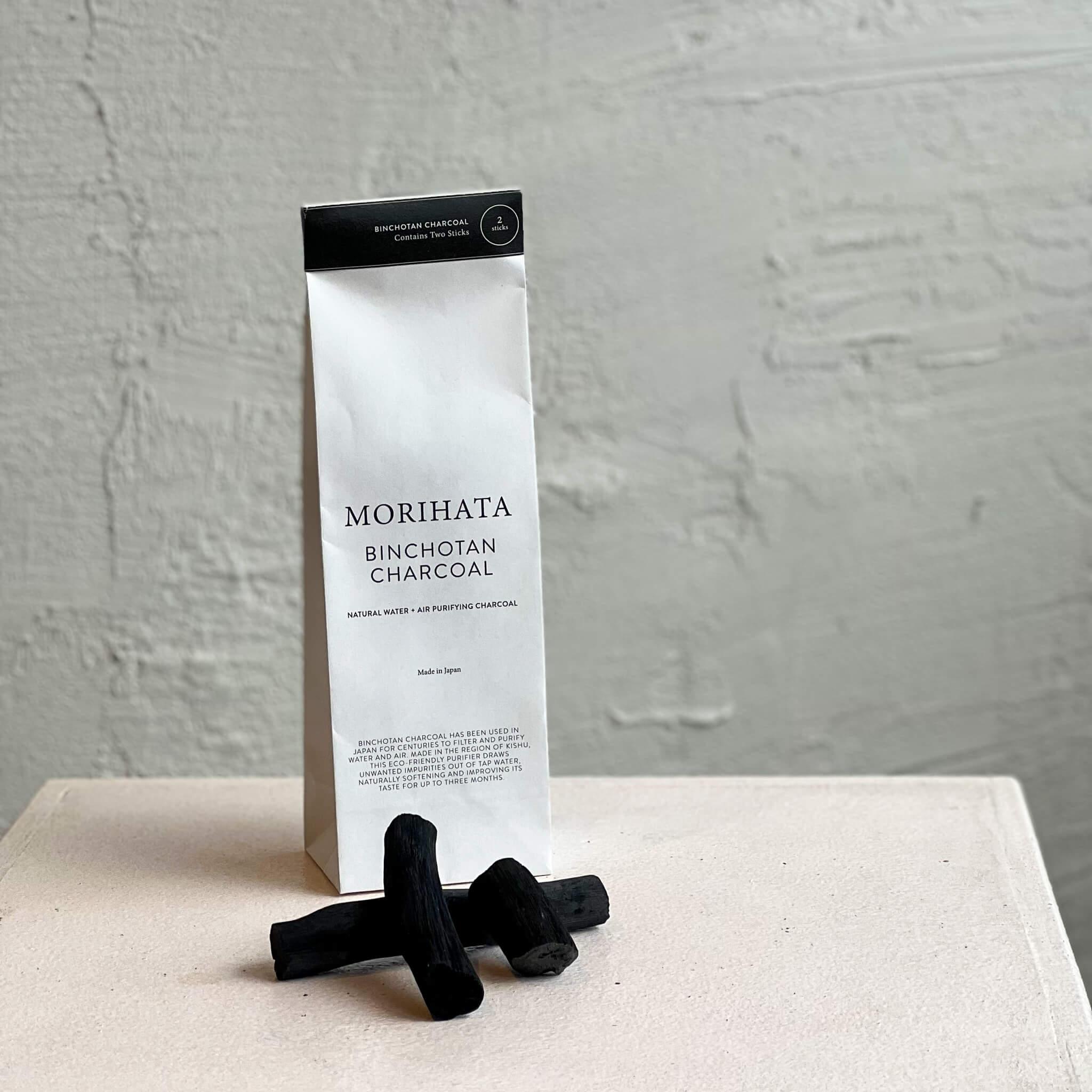 Purifying Binchotan Charcoal Sticks (2 sticks) - Nagamochi Shop