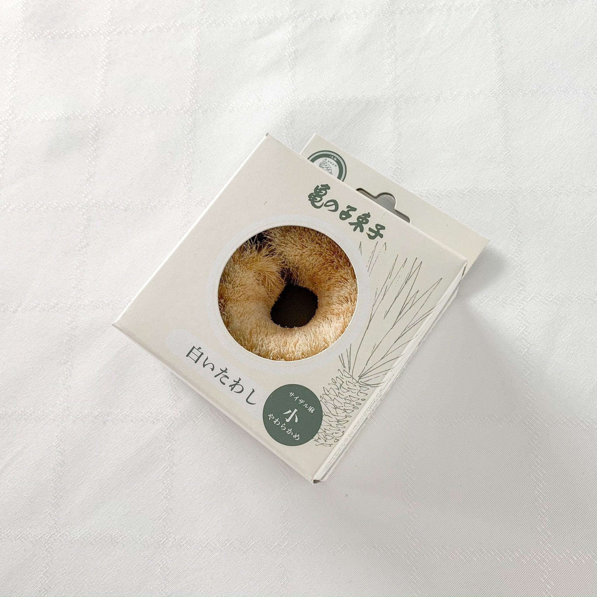 Soft White Scrubber (S) / KAMENOKO TAWASHI - Nagamochi Shop