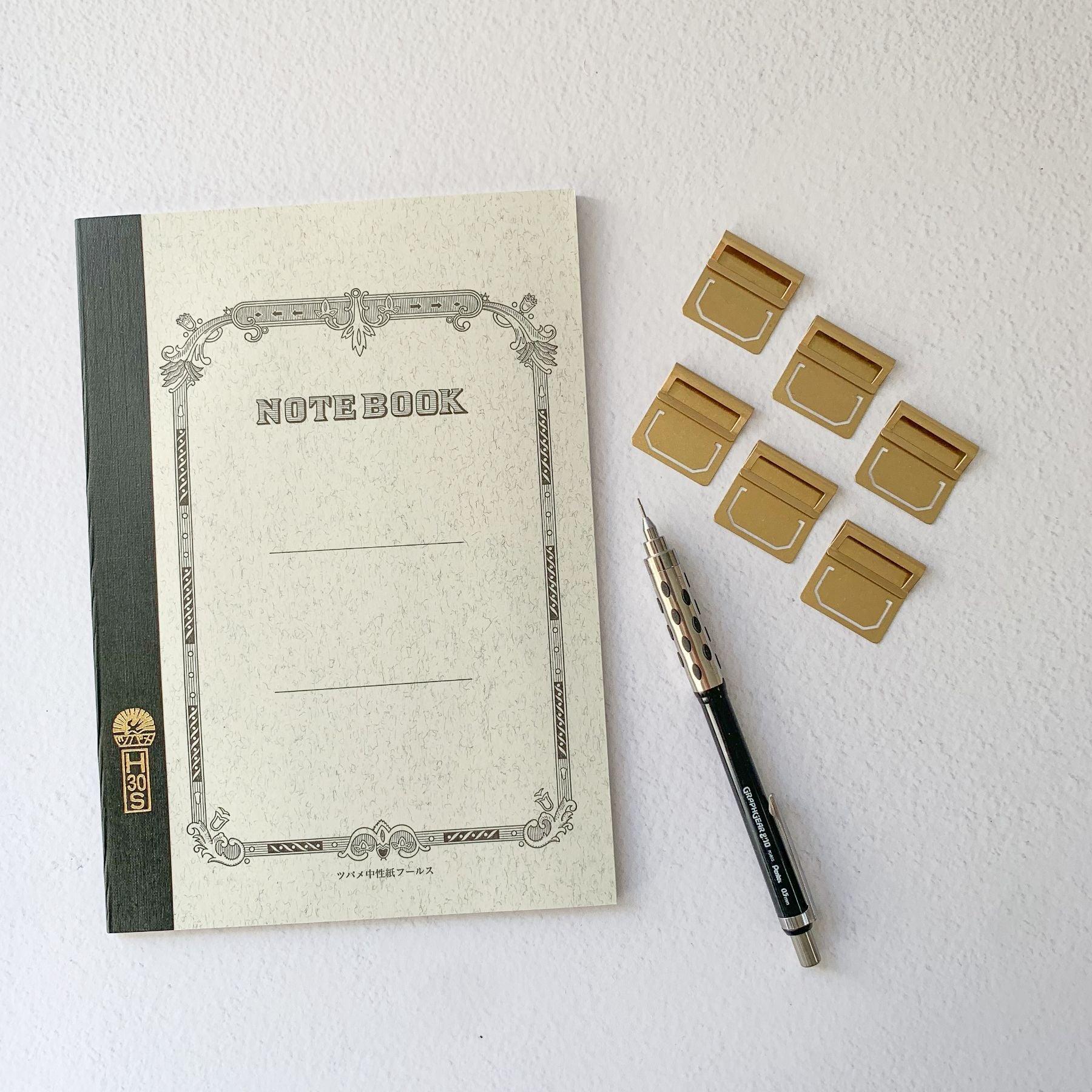 Solid Brass Index Paper Clip - Nagamochi Shop