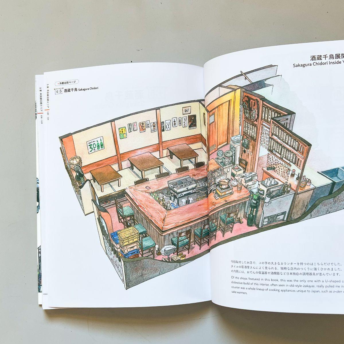 The Artworks of Mateusz Urbanowicz "Tokyo Storefronts" - Nagamochi Shop