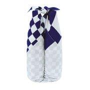 Traditional Furoshiki (Checker Navy) - Nagamochi Shop