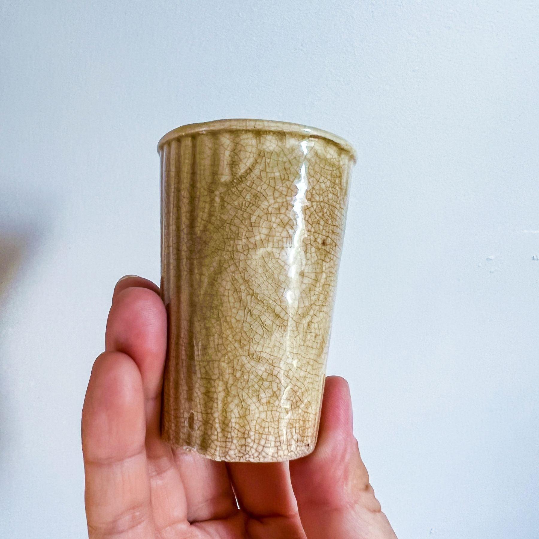 Vintage Small Ceramic Cup - Nagamochi Shop