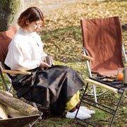 Water-repellent Art Furoshiki (Camo Gray Khaki) 100 x 100cm - Nagamochi Shop