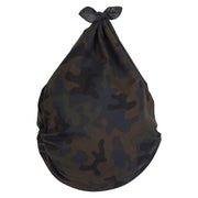 Water-repellent Art Furoshiki (Camo Gray Khaki) 100 x 100cm - Nagamochi Shop