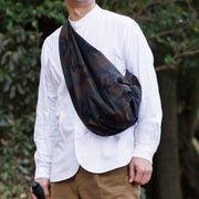 Water-repellent Art Furoshiki (Camo Gray Khaki) 100 x 100cm - Nagamochi Shop