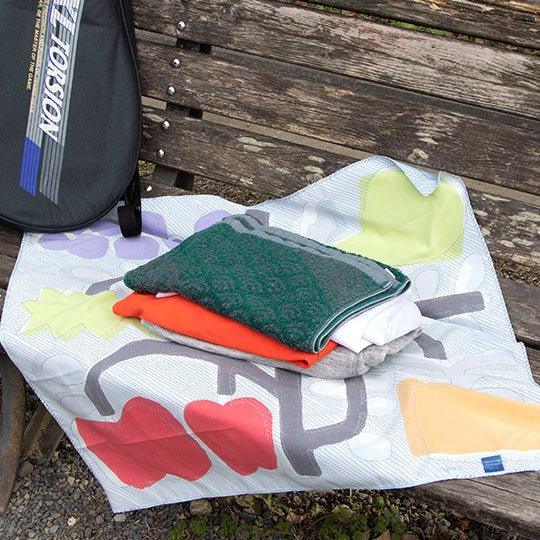 Water-repellent Art Furoshiki (Fruit Farm) 70x70cm - Nagamochi Shop