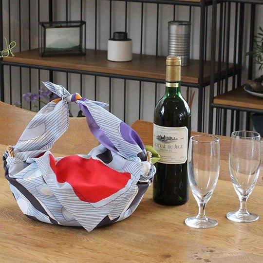 Water-repellent Art Furoshiki (Fruit Farm) 70x70cm - Nagamochi Shop