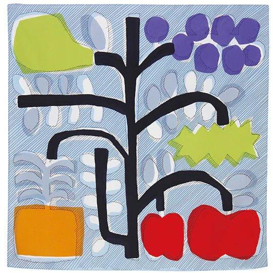 Water-repellent Art Furoshiki (Fruit Farm) 70x70cm - Nagamochi Shop
