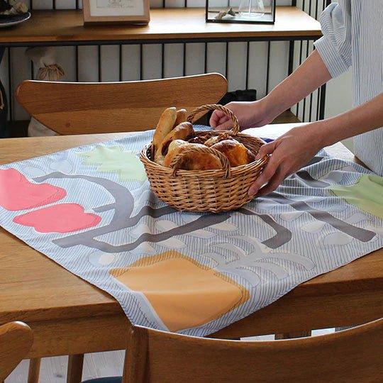 Water-repellent Art Furoshiki (Fruit Farm) 70x70cm - Nagamochi Shop