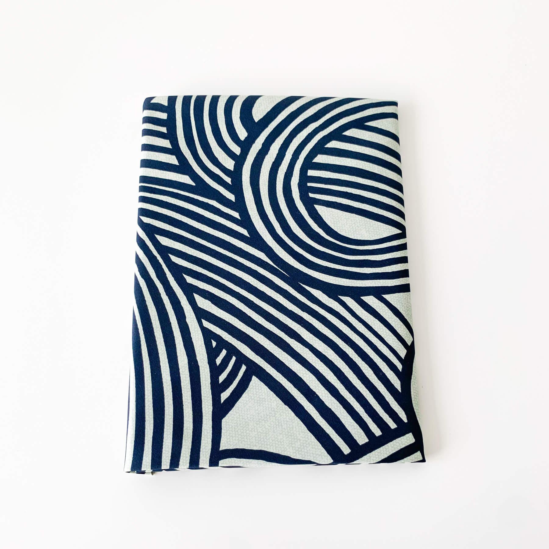 Water-repellent Art Furoshiki (Knot Khaki) 100 x 100cm - Nagamochi Shop