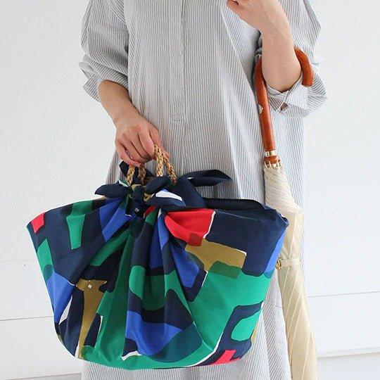 Water-repellent Art Furoshiki (Tree House)100 x 100cm - Nagamochi Shop