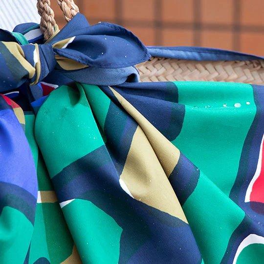 Water-repellent Art Furoshiki (Tree House)100 x 100cm - Nagamochi Shop