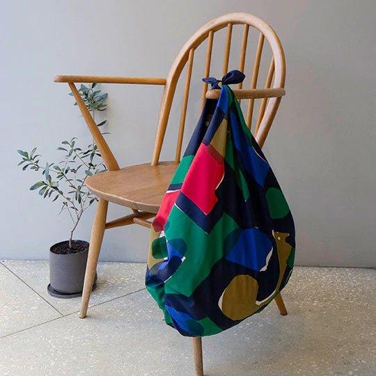 Water-repellent Art Furoshiki (Tree House)100 x 100cm - Nagamochi Shop
