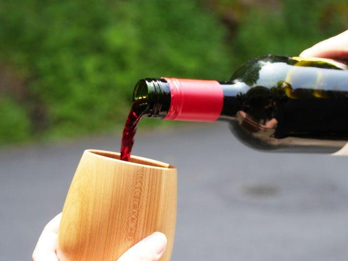 Wooden Wine Cup "Enuma Cup" (Ishikawa Japan) - Nagamochi Shop