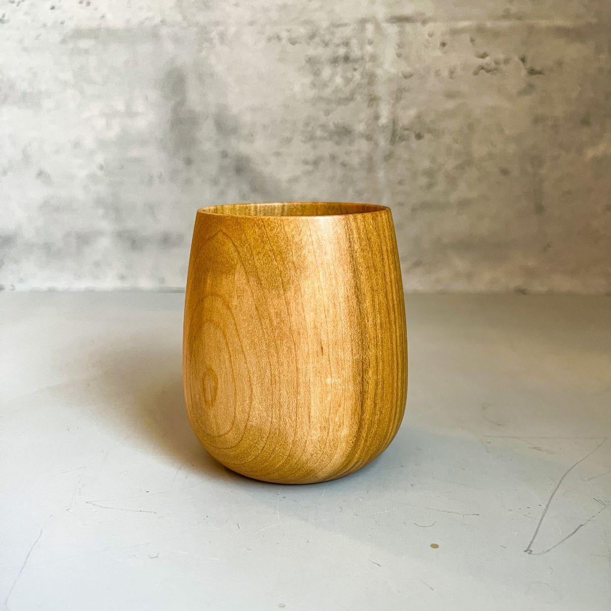 Wooden Wine Cup "Enuma Cup" (Ishikawa Japan) - Nagamochi Shop