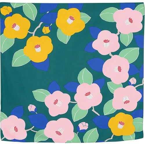 Adeline Klam Water-Repellent | Camellia Green 70x70cm - Nagamochi Shop