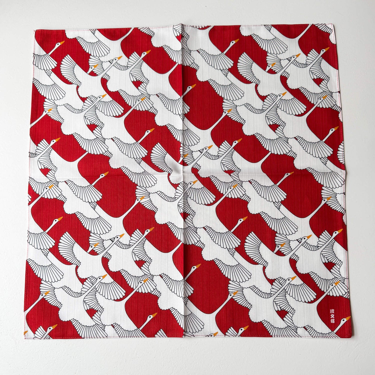 Mini Furoshiki 50cmx50cm | Crane