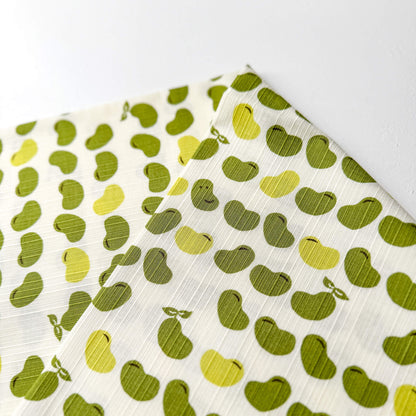 Mini Furoshiki 50cmx50cm | Green Beans