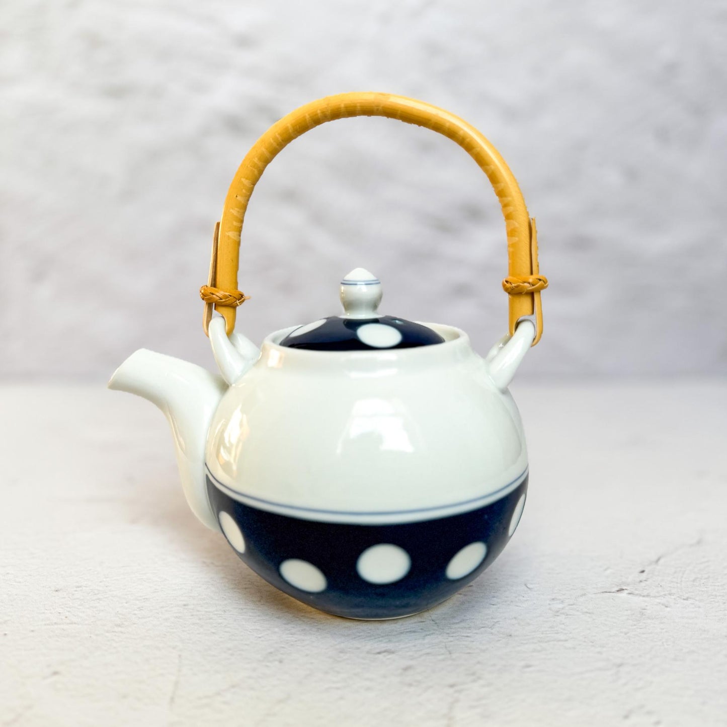 Mid Century Hasami Porcelain Tea Set "Cha-no-ma" (Teapot and Tea Cups)