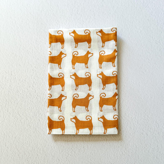 Modern Pattern Tenugui | Shiba Inu - Nagamochi Shop