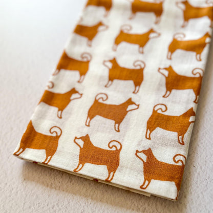 Modern Pattern Tenugui | Shiba Inu - Nagamochi Shop