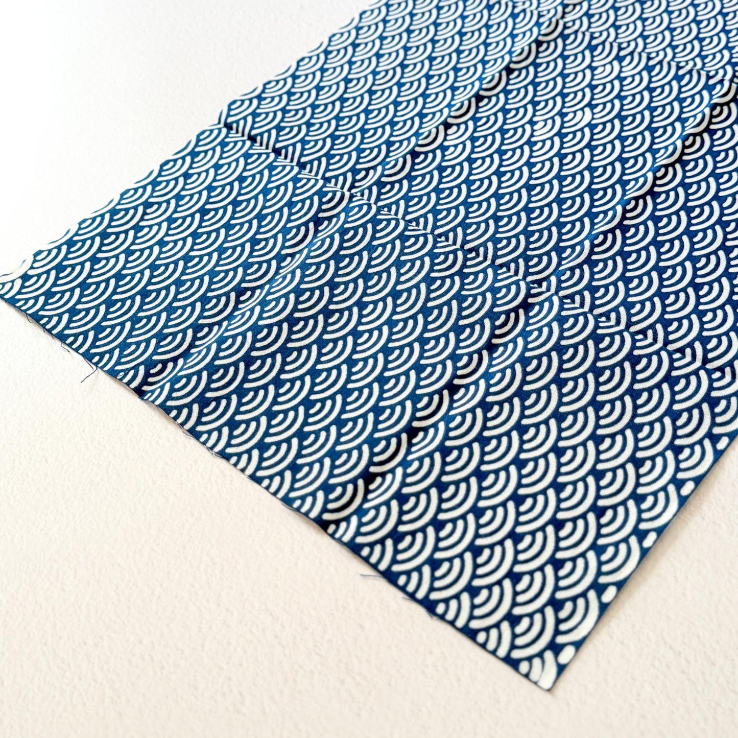 Traditional Pattern Tenugui | Seigaiha (Blue Ocean Wave) - Nagamochi Shop