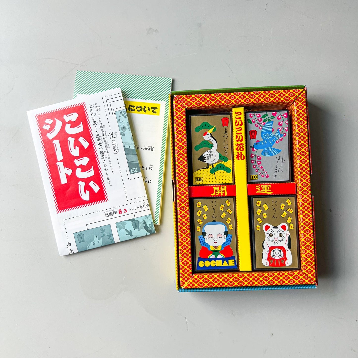 Modern Designed Hanafuda "Japanese Flower Card Game" by COCHAE