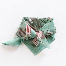 Load image into Gallery viewer, Handmade Art Furoshiki &quot;Tokyo Matcha&quot;
