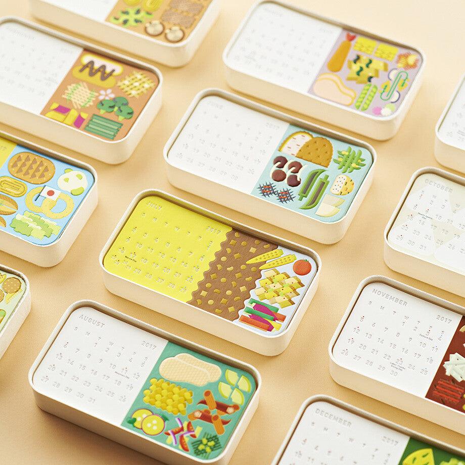 Bento Lunch Box Calendar 2025 - Nagamochi Shop