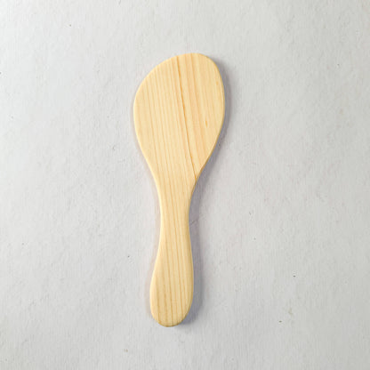 Hinoki Wood Rice Paddle (Rice Scooper)