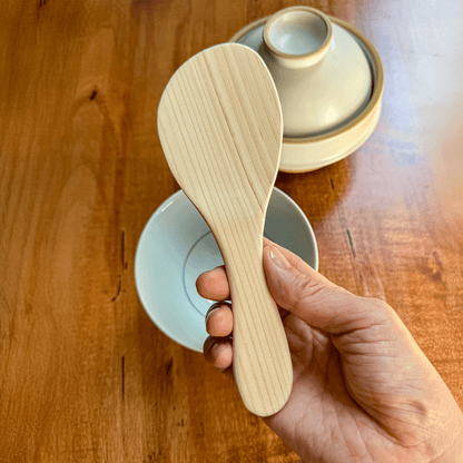 Hinoki Wood Rice Paddle (Rice Scooper)