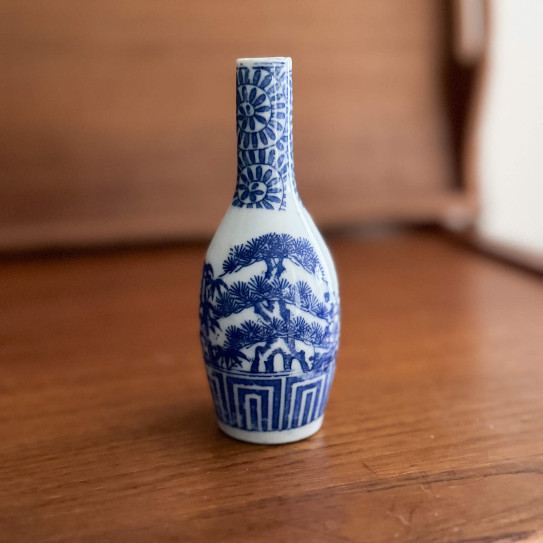 Vintage Japanese Porcelain Mini Tokkuri