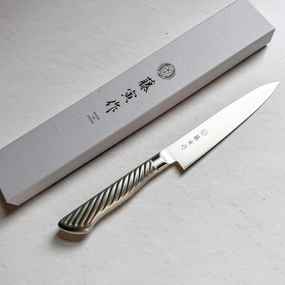 Cobalt Metal Petty Knife  120mmmm - TOJIRO PRO DP  ( Japanese Kitchen Knife )