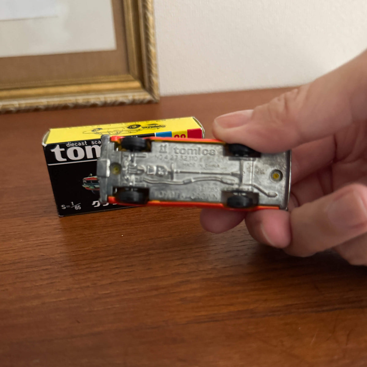 Vintage Tomica No. 28 Toyota Crown Taxi | 2000 Black Box Reissue