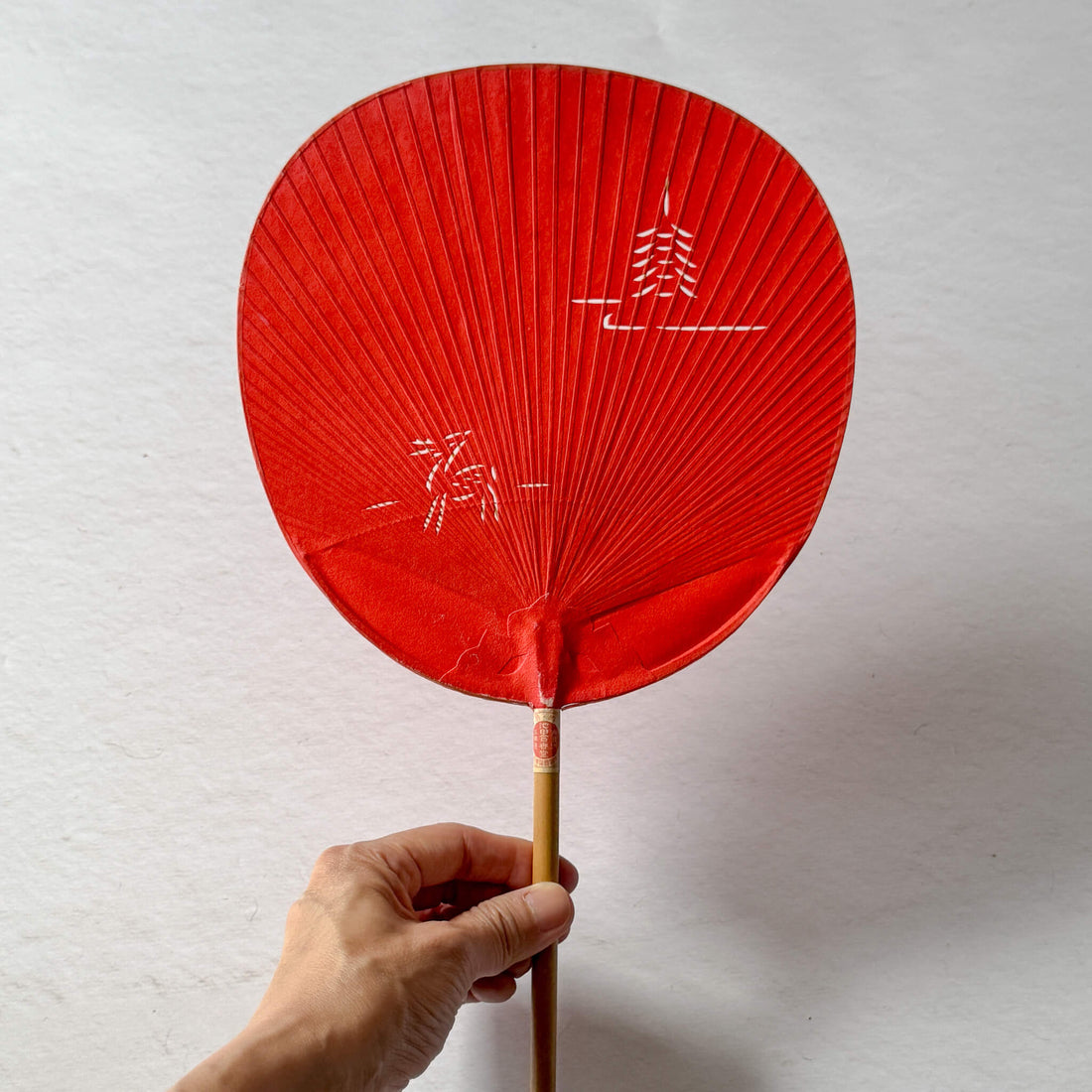 Pre-Owned Nara Uchiwa Fan by Ikeda Gankodo