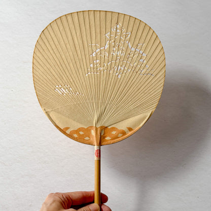 Pre-Owned Nara Uchiwa Fan by Ikeda Gankodo