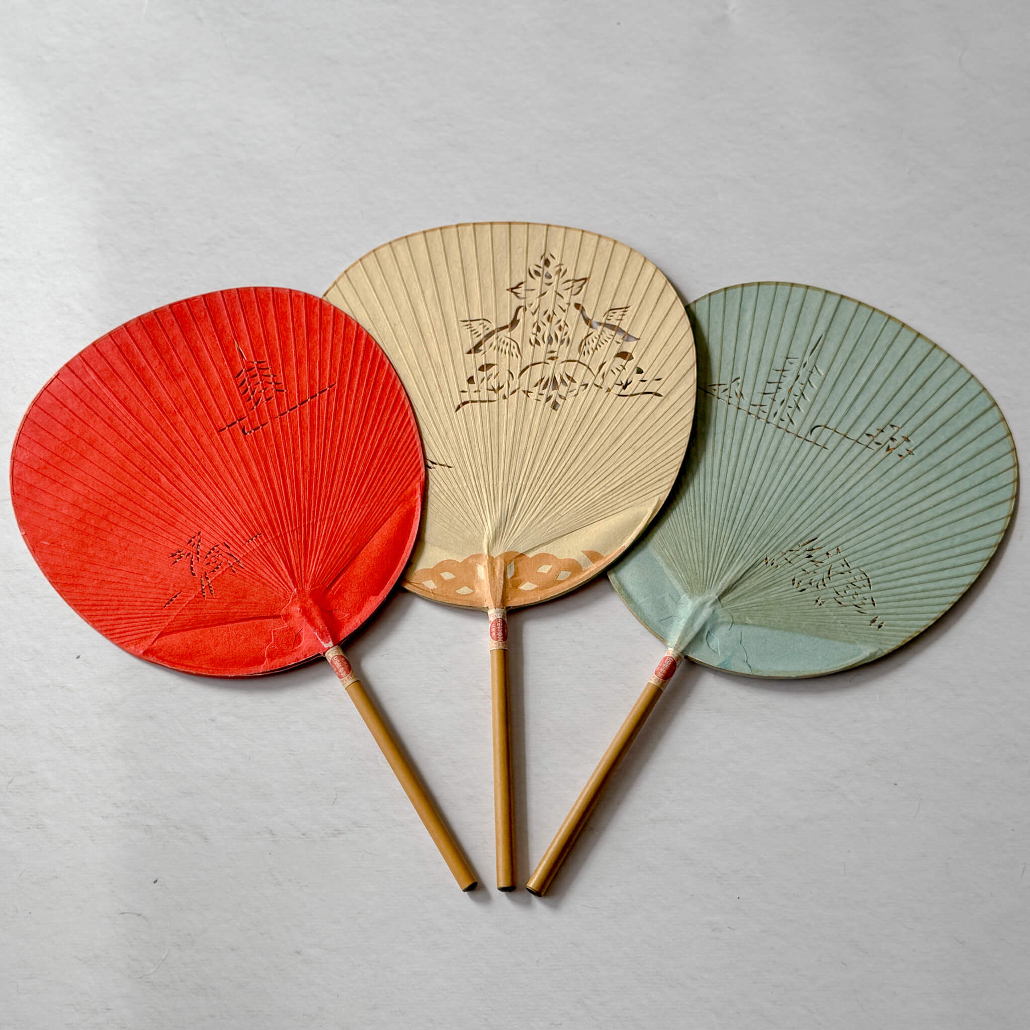 Pre-Owned Nara Uchiwa Fan by Ikeda Gankodo