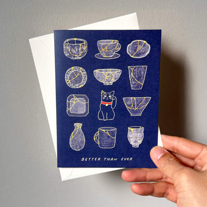 Just Because Card - Kintsugi by foonie