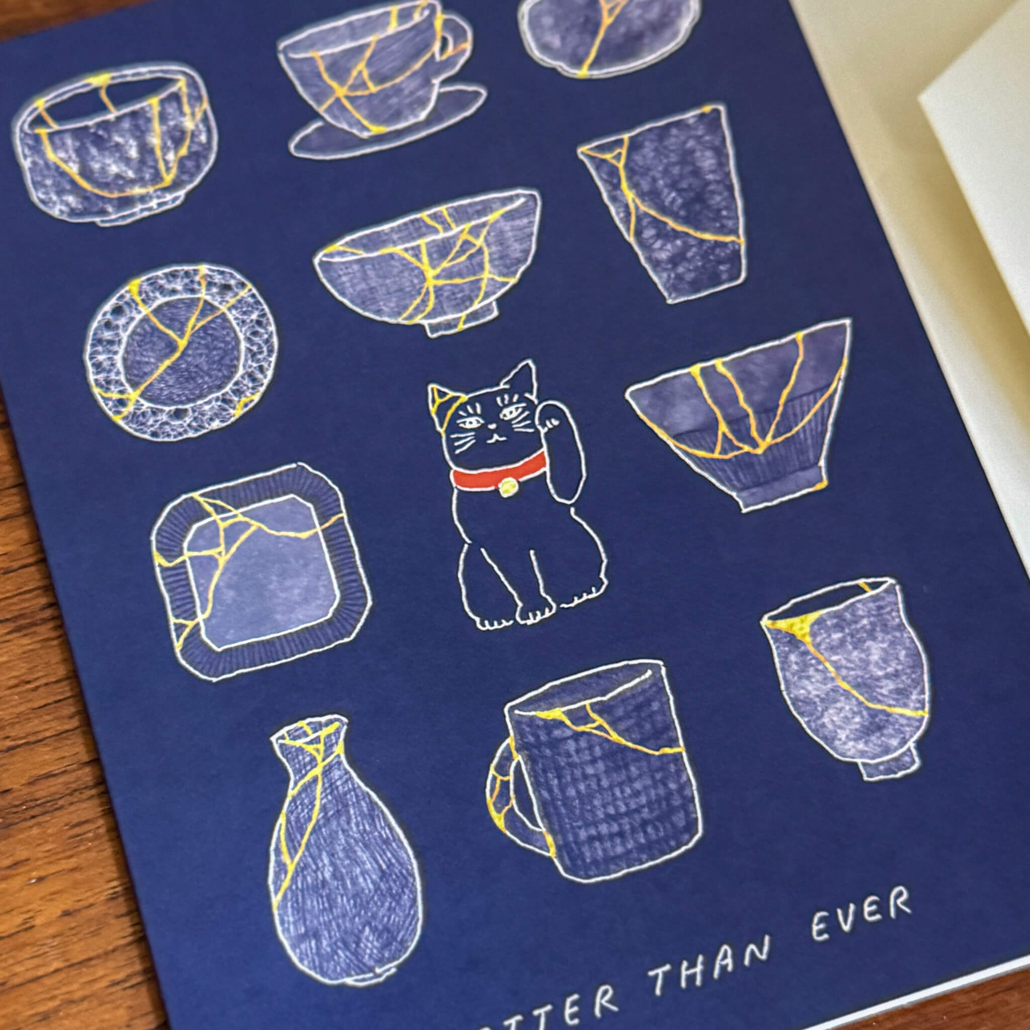 Just Because Card - Kintsugi by foonie