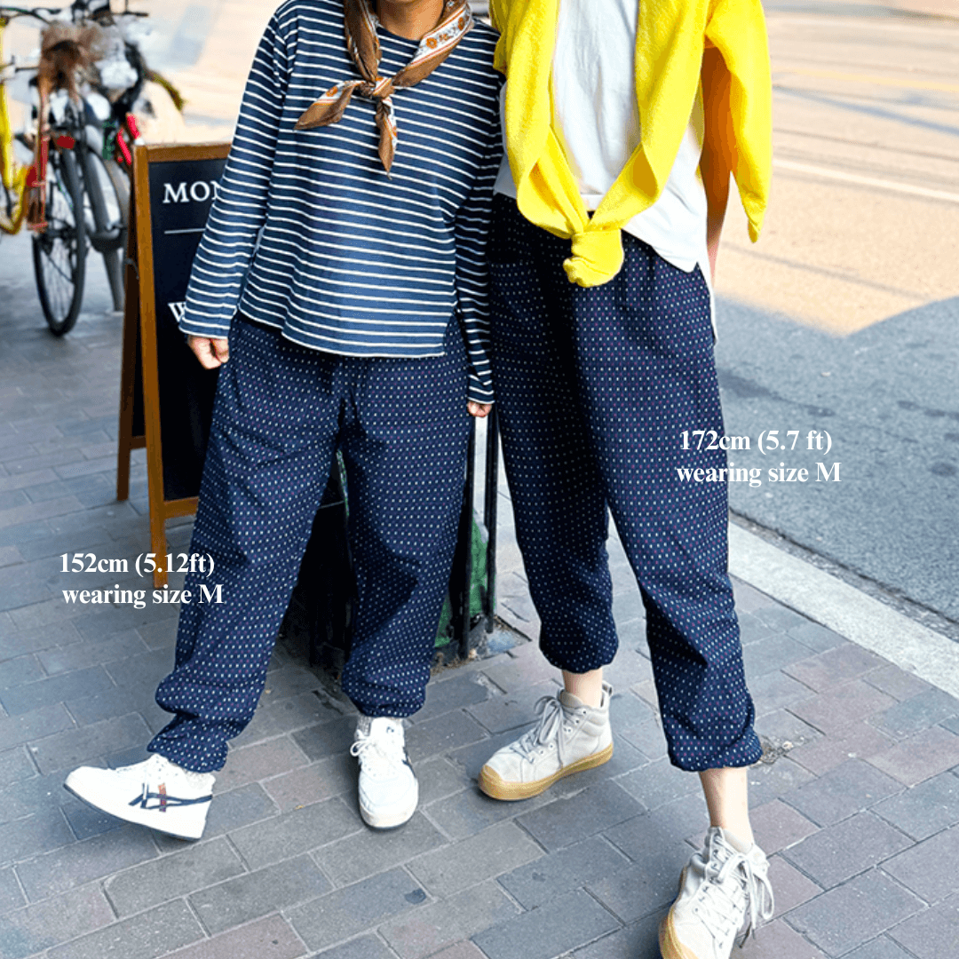 Monpe Pattern Monpe – Traditional Japanese Work Pants Made in Kurume – Nagamochi Shop