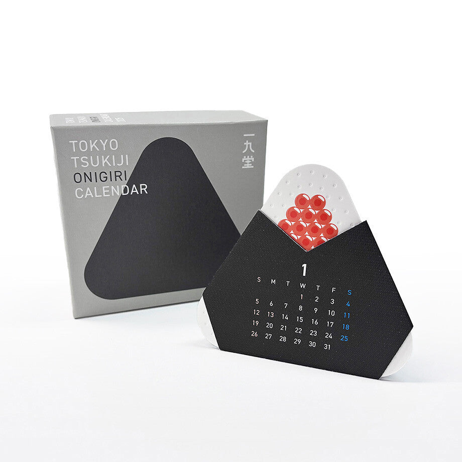 Tokyo Tsukiji Onigiri Calendar 2026