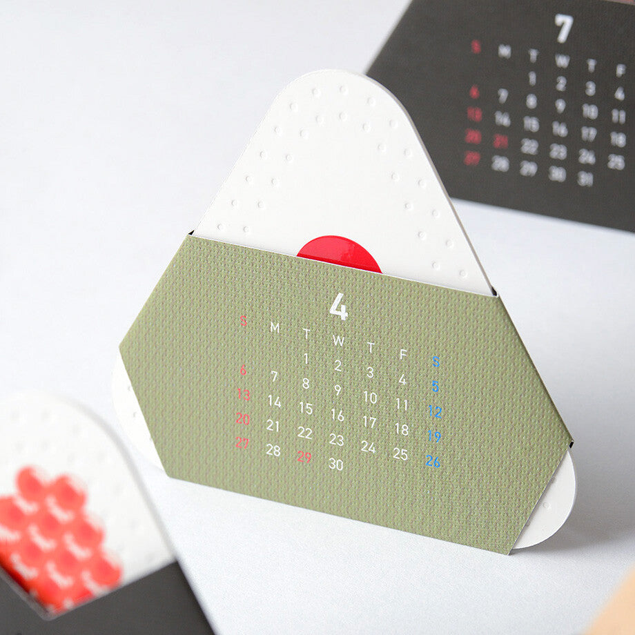 Tokyo Tsukiji Onigiri Calendar 2026