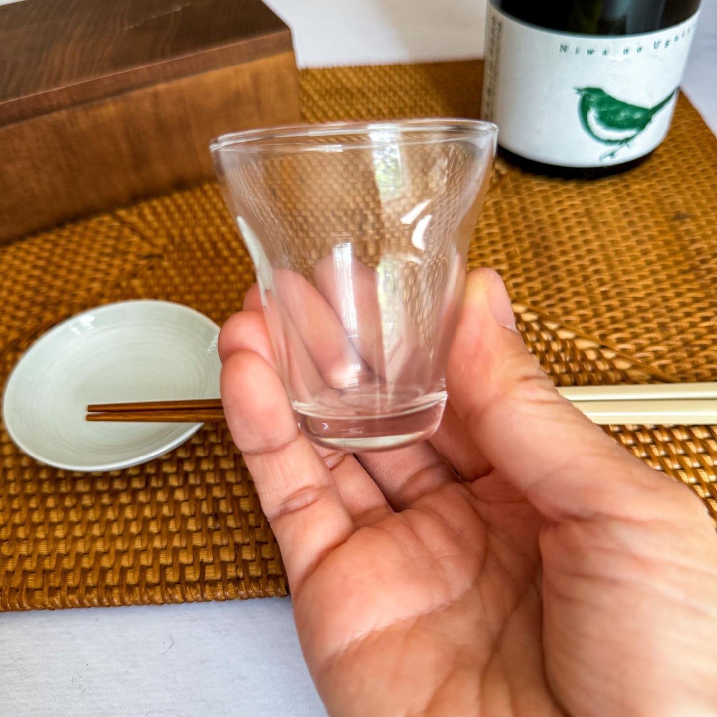 2.4 oz Sake Glass Cup | Toyo Sasaki Glass - Nagamochi Shop