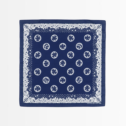 Bandana Furoshiki Sea Dark Indigo 52cm✕52cm