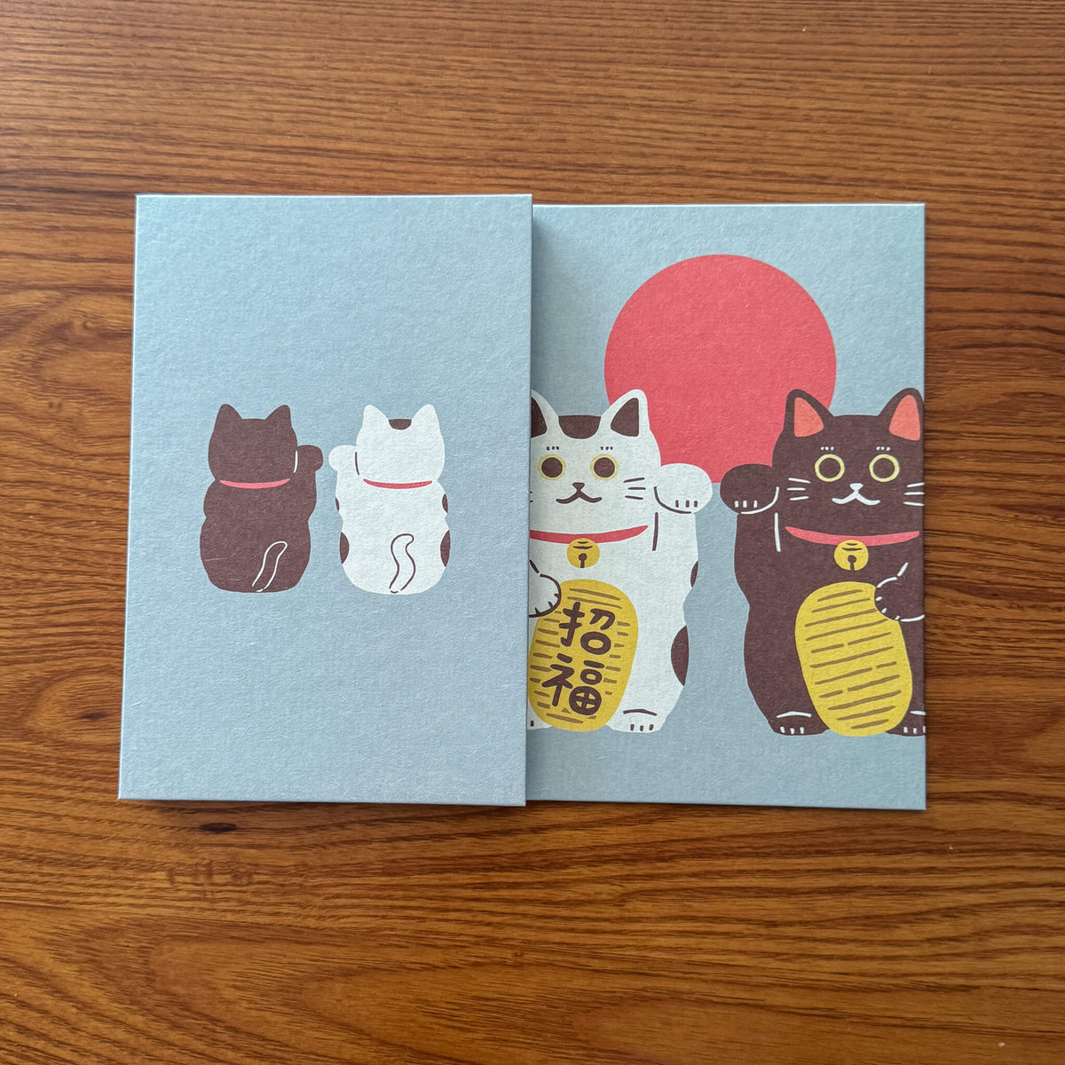 Japanese Goshuincho Temple &amp; Shrine Stamp Book: Maneki Neko(Lucky Cat)