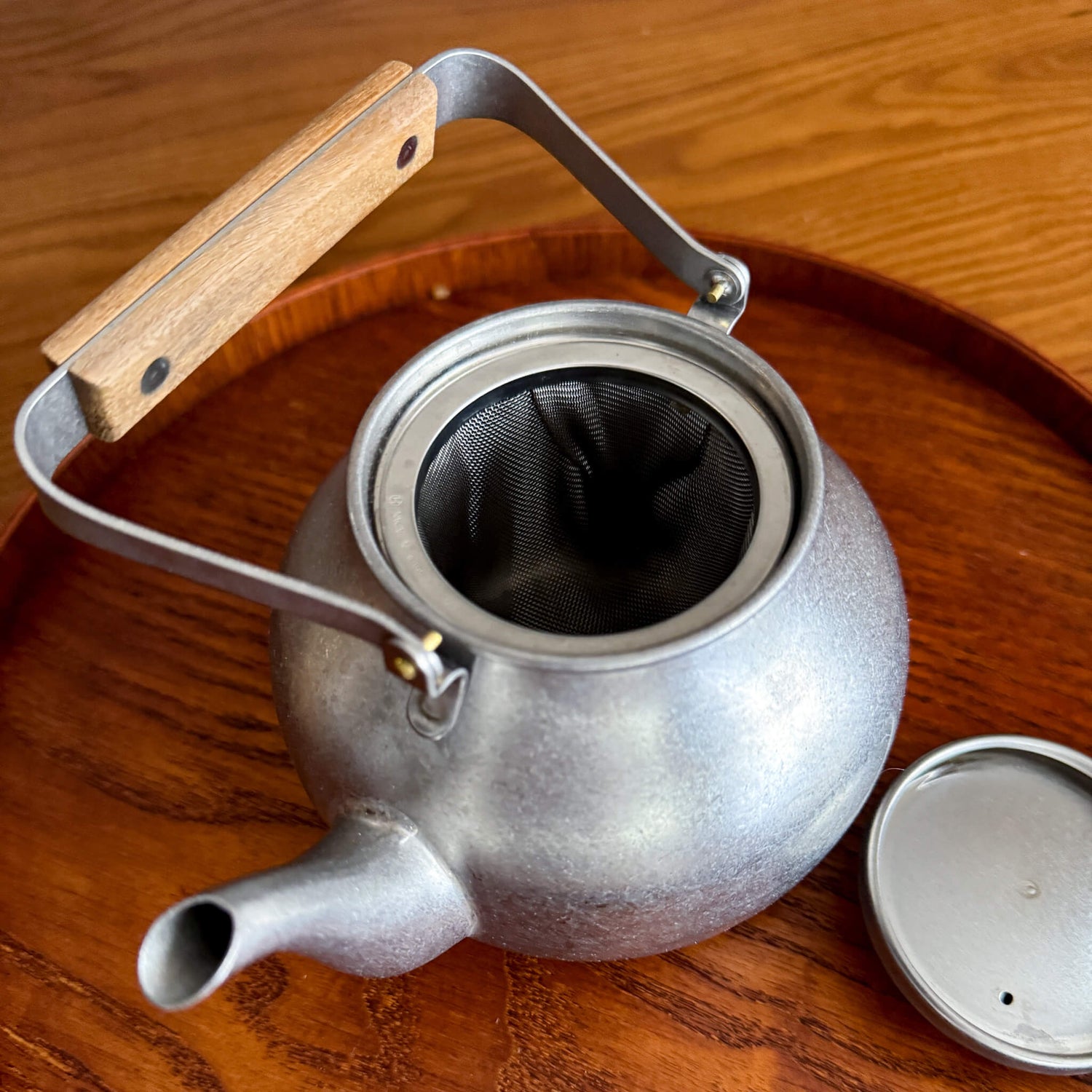 Stainless Steel Japanese Teapot 0.7L