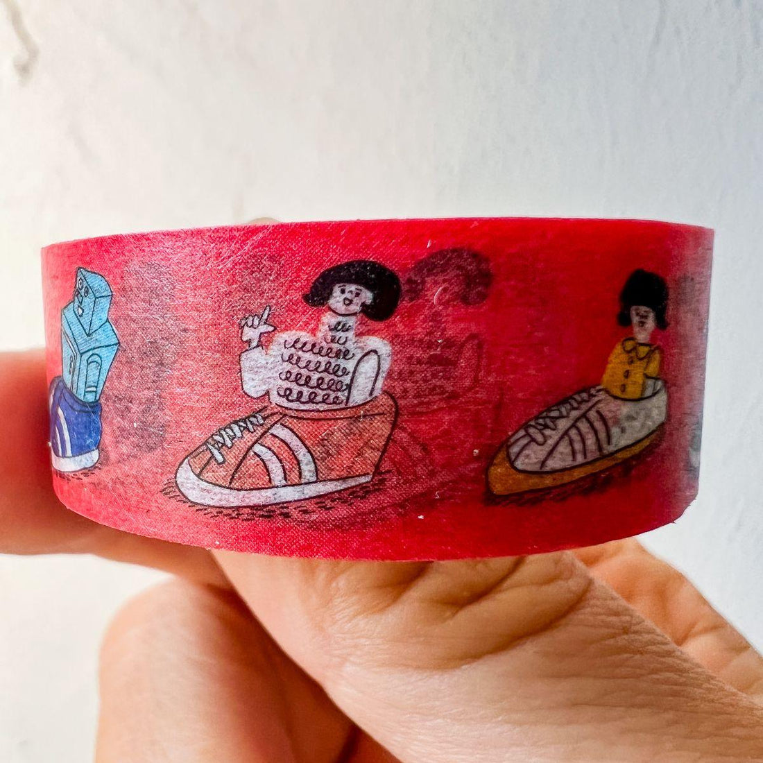 15mm Washi Tape &quot;Shoes&quot; - Nagamochi Shop
