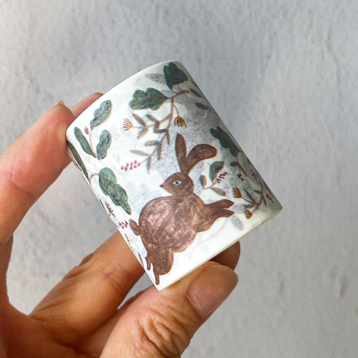 50mm Washi Tape &quot;Forest&quot; - Nagamochi Shop